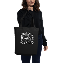 Load image into Gallery viewer, Grateful Eco Tote Bag