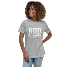 Load image into Gallery viewer, God is Good Women&#39;s Fitted Tee