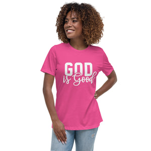 God is Good Women's Fitted Tee