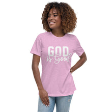 Load image into Gallery viewer, God is Good Women&#39;s Fitted Tee