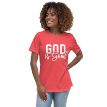 Load image into Gallery viewer, God is Good Women&#39;s Fitted Tee