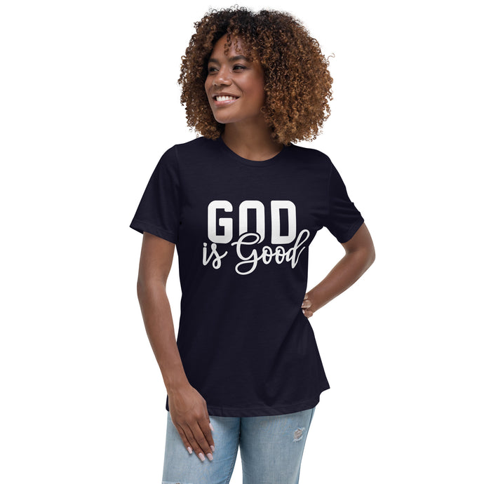 God is Good Women's Fitted Tee