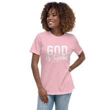 Load image into Gallery viewer, God is Good Women&#39;s Fitted Tee