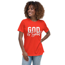 Load image into Gallery viewer, God is Good Women&#39;s Fitted Tee